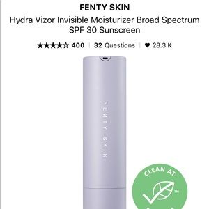 Fenty hydra vizor SPF 30 moisturizer